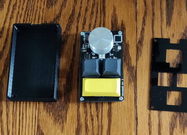 Micropad Case, PCB and Top plate