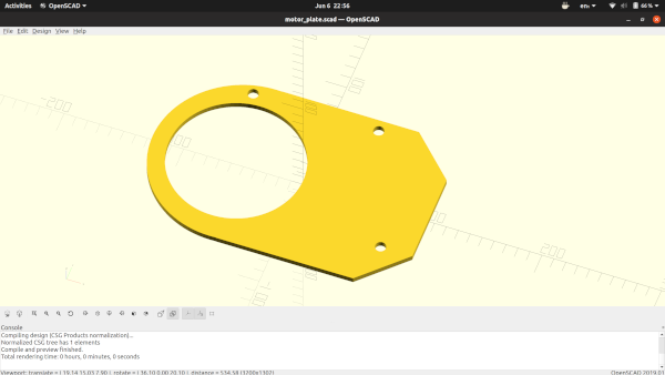 Motor Plate Mount