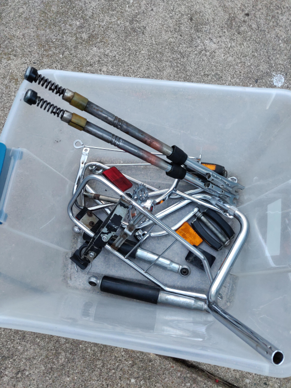 Box of Chrome Components