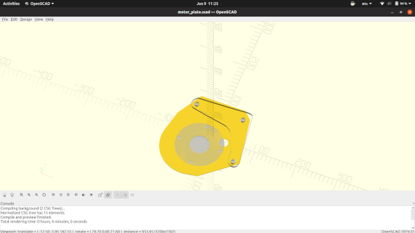 OpenSCAD DXF import