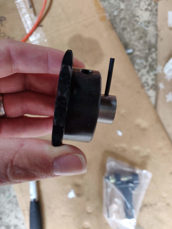 Motor Shaft Adapter Pinned