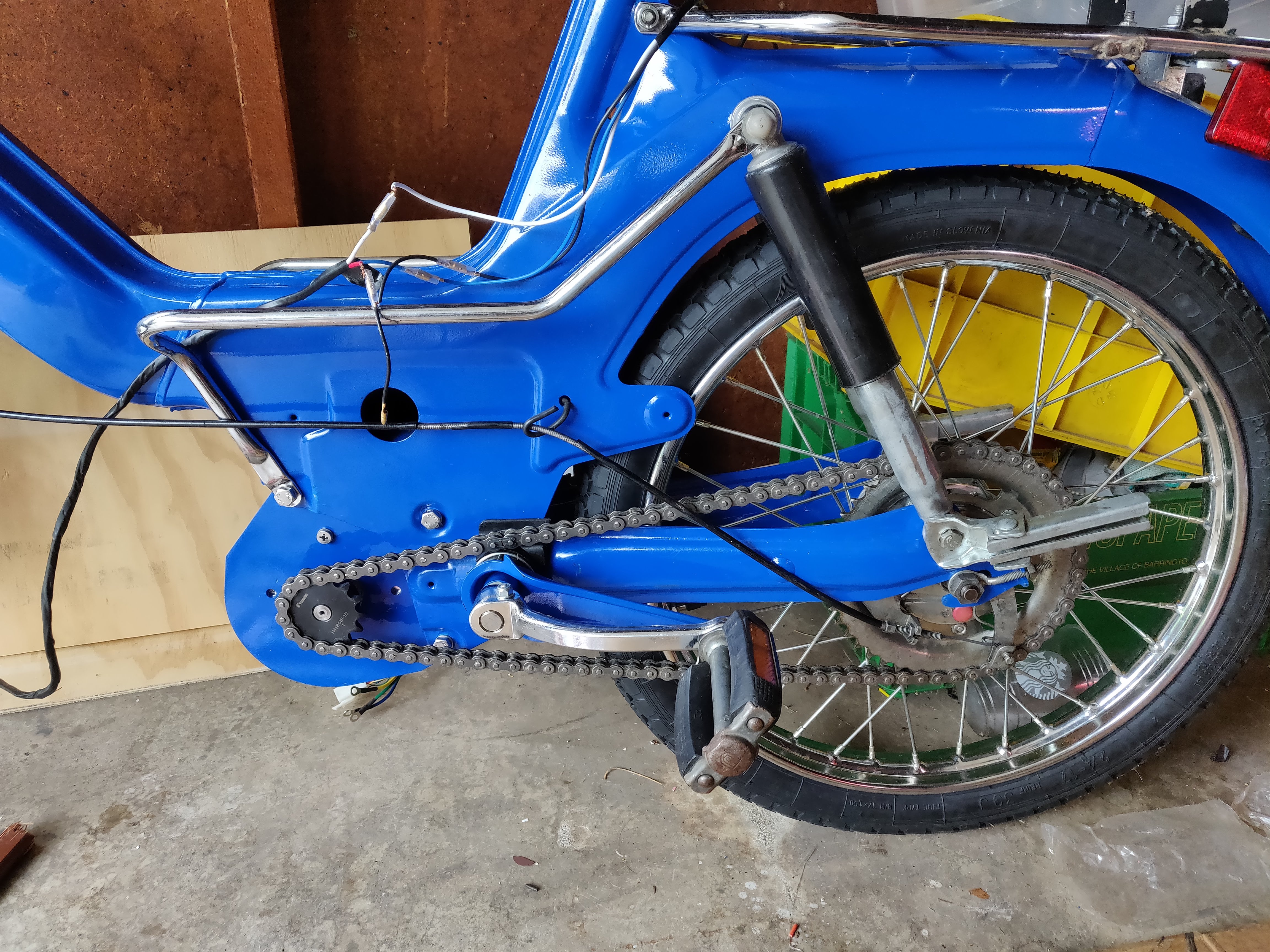 Moped Electric Conversion, Puch Maxi Electropuch: Part 4, Motor
