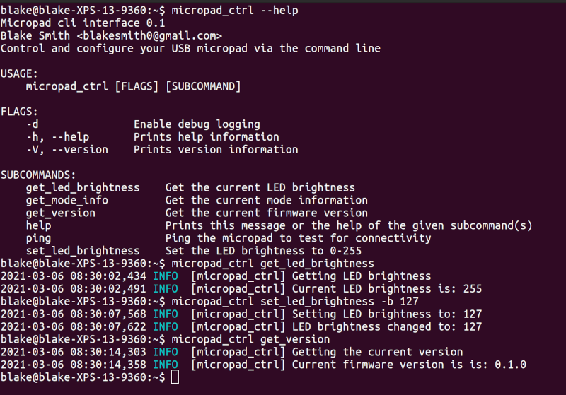 Command Line Client Interface