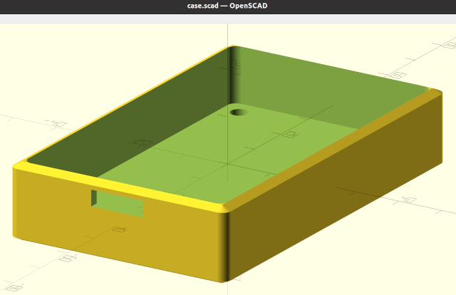 OpenSCAD 3D model